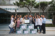 안산 해양동 지역사회보장협의체, 상록장애인복지관에 선풍기 선물