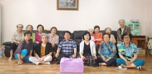 안산시 성포동 주민자치위원회, 9개 경로당 방문