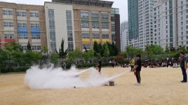 신송119 안전센터, 연송고 공공기관 합동소방훈련 실시
