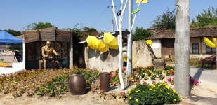 이천 송계1리 으스스한 폐가, 농가 미술관으로