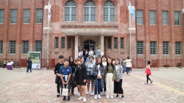 용유중 역사체험학습 진행