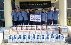 용유자율방범대장, 성금 100만원 기부