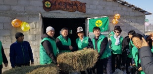 새마을운동, 바다 건너 중앙아시아까지