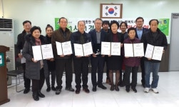 엘지베스트숍·동양생명상록지점, 월피동1사1경로당협약