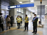 평택시의회, 평택·지제역 등서 신종 코로나 예방 홍보
