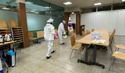 안산시 성포동 행정복지센터, 코로나19 방역에 총력