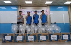부천 소사본동 복지협의체, 소외계층 선풍기 지원