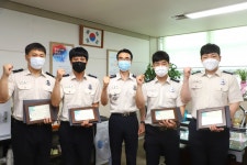 인천 서부소방서, 칭찬문화 조성 위해 청렴·친절 공무원 4명 선발