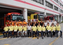 인천시의회 의장단, 부평소방서 격려방문