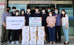 조종고 동아리, 감자 키워 기부