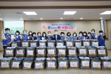 인천 송림3·5동 어르신들에 쿨키트