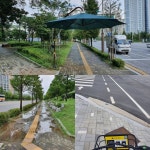인천 서구 그늘막 및 도로정비 시행
