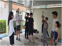 인천남자단기청소년쉼터 스트레스 해소 프로그램 실시