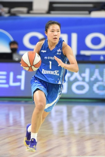 우리은행 박지현, 여자농구 2라운드 MVP