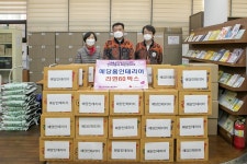 예당인테리어, 설 명절 맞아 사랑의 라면 나눔…이웃 사랑 실천