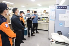 인천 미추홀소방서, 해빙기 맞아 인하대학교 현장 예찰 실시
