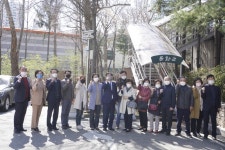 군포문화예술회관~주택가 이동통로 개통…인근 주민 이동 편의 제공