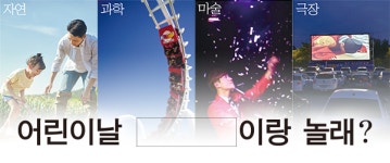 [경기문화읽기] 어린이날, OO이랑 놀래? ①자연 ②과학 ③마술 ④극장