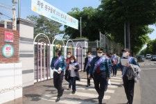 안산단원경찰서 화랑초등학교 안전순찰 캠페인