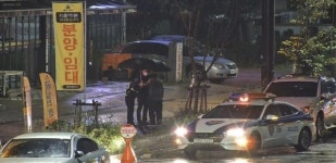 폭우속에서 헤매던 70대 노인, 고양시 CCTV 발견 무사귀가