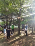 안산시 초지동, 공원에 새(鳥)집 달기 행사