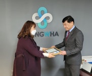 시흥시 1% 복지재단, 김종석 동화산업(주) 회장에게 나눔 문화 활성화 유공 표창 수여