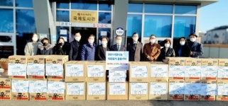인천공항경제권협의회, 중구새마을회에 물품 기탁