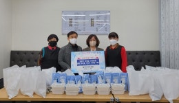 안산 설가네 나주곰탕, 곰탕 50그릇, 성금 100만원과 마스크 500장 안산시 초지동에 기탁