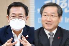 [전·현직 인천시장, 지선 전초전] 매립지 정책 네탓 재정 정상화 내덕