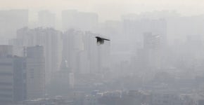 기준치 187%…초미세먼지 뒤덮인 인천 하늘