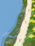 한강변 군철책길 걸어볼까요
