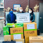 우정사회봉사단, 인천시여자단기청소년쉼터 하늘목장 가정 밖 청소년 위한 생활용품 지원