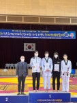 동구 태권도부 조희경·명미나, 태극마크 획득