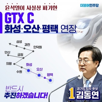 [6.1 지선 풍향계] 민주당 제종길 안산시장 후보와 무소속 윤화섭 안산시장 후보, 'GTX-C 노선 상록수역 정차' 진실 공방