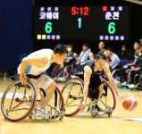 [포토] 2022 KWBL 휠체어농구리그 춘천시장애인체육회, 코웨이 상대 67대 60 승리