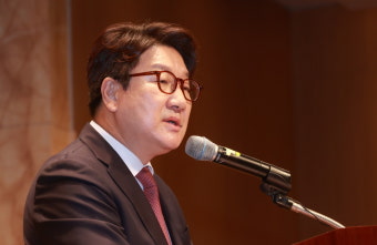 [포토] 권성동 국민의힘 원내대표, 국힘 인천시당 제9대 지방선거 당선인 워크샵 참석