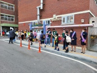 안산 화랑초등학교, 등굣길 교통안전 캠페인