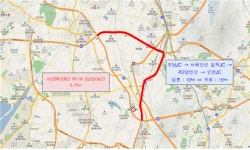 한국도로공사 수도권본부, 27일부터 3개월간 조남3교(일산 방향) 2개차로 차단
