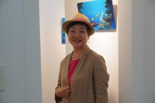 참살이 미술관에서 이순자수산나 전시회