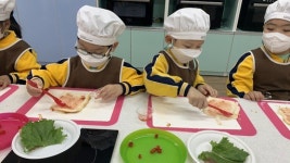 동두천 어린이급식지원센터, 롤 샌드위치 쿠킹클래스 운영