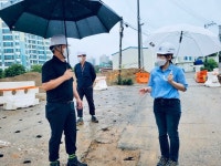 오산시 폭염·집중호우 대비 건설공사장 긴급안전점검