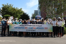 일산서부서, 한수초교 앞에서 등굣길 교통안전 캠페인 전개