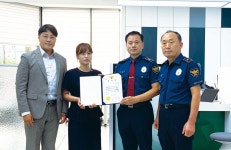 안산시 상록서, 보이스피싱 예방 은행원에 감사패
