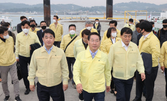 北 해상 포격…유정복 시장 