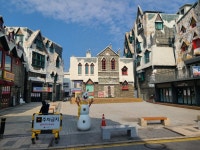 신포동 청년몰 눈꽃마을 화무십일홍