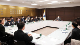 이상일 용인특례시장,12곳 읍·면·동장들과 간담회