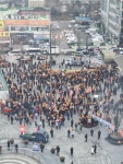 고양 신청사 일산 이전 반대  제5차 시위...휴일 화정역 광장 1000여명 고양시장 사퇴 촉구