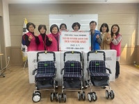 광명 하안3동 나눔누리터, 취약계층 실버카 지원