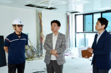 김동근 의정부시장, 모듈러교실 달려가 안전 최우선