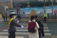 부천도시공사 어린이교통나라, 등굣길 교통안전 캠페인